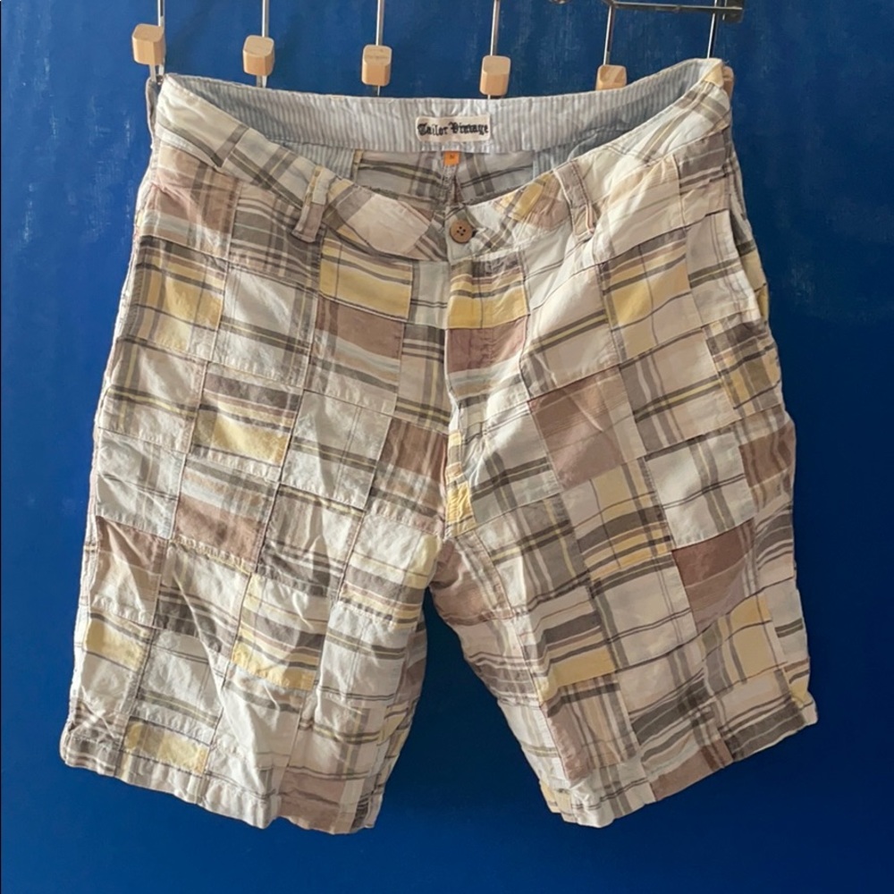 (3/$35) EUC Tailor Vintage Plaid Shorts